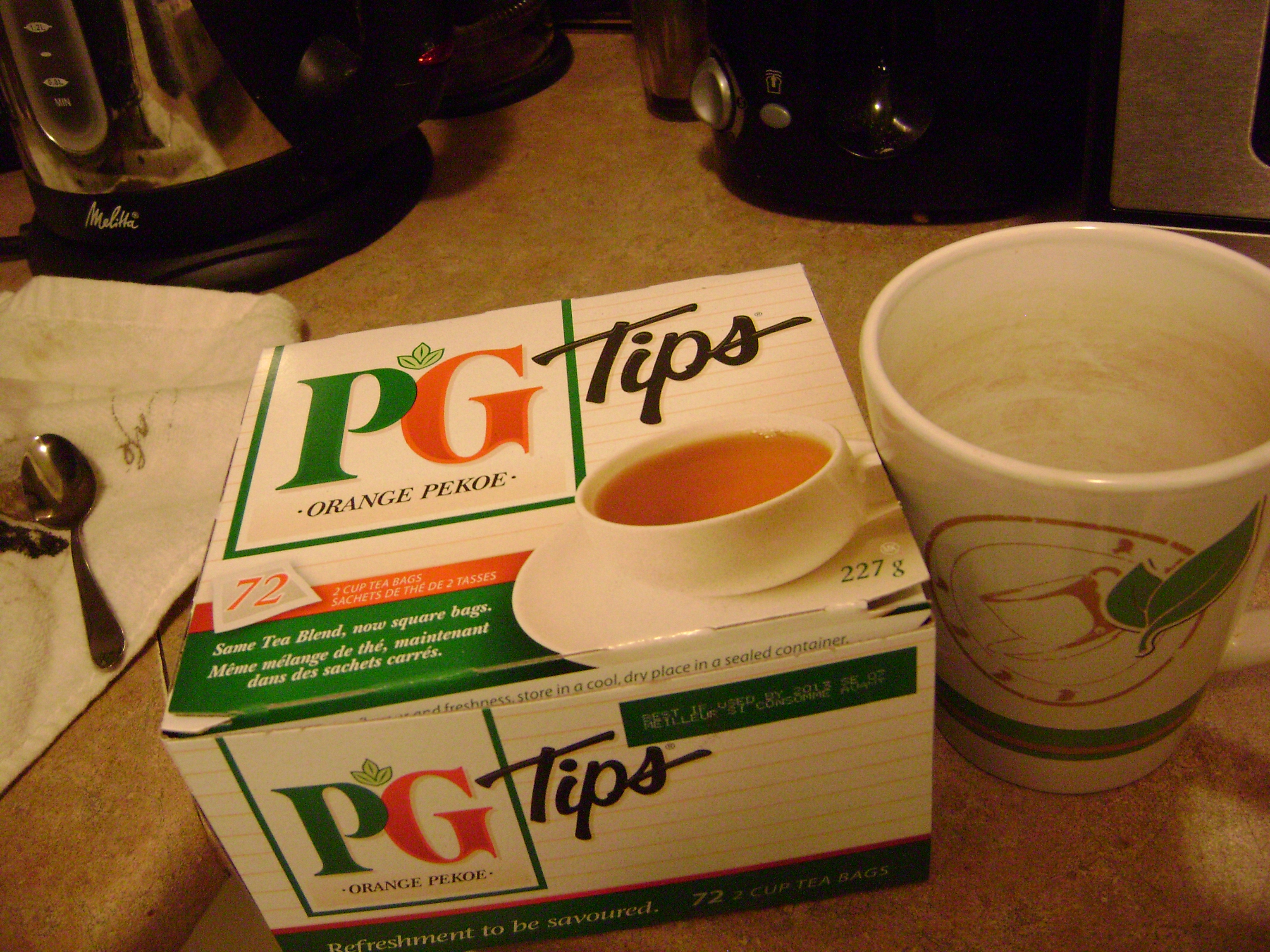 PG Tips: A Tea Review  Coffee and Turtlenecks